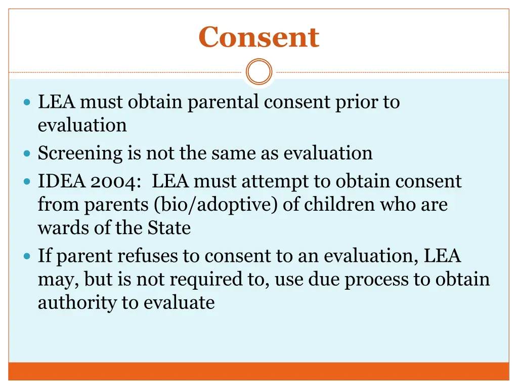 consent