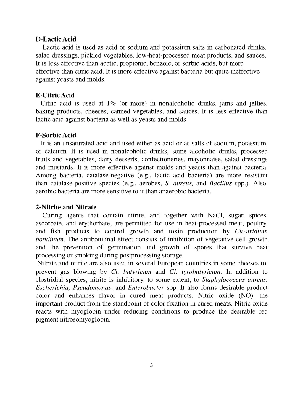 d lacticacid lactic acid is used as acid