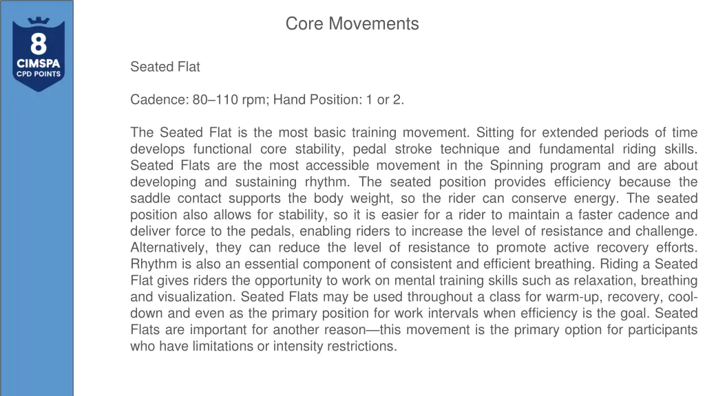 core movements 1