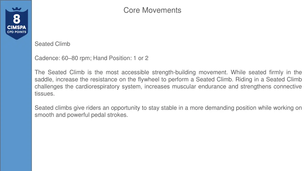 core movements 7