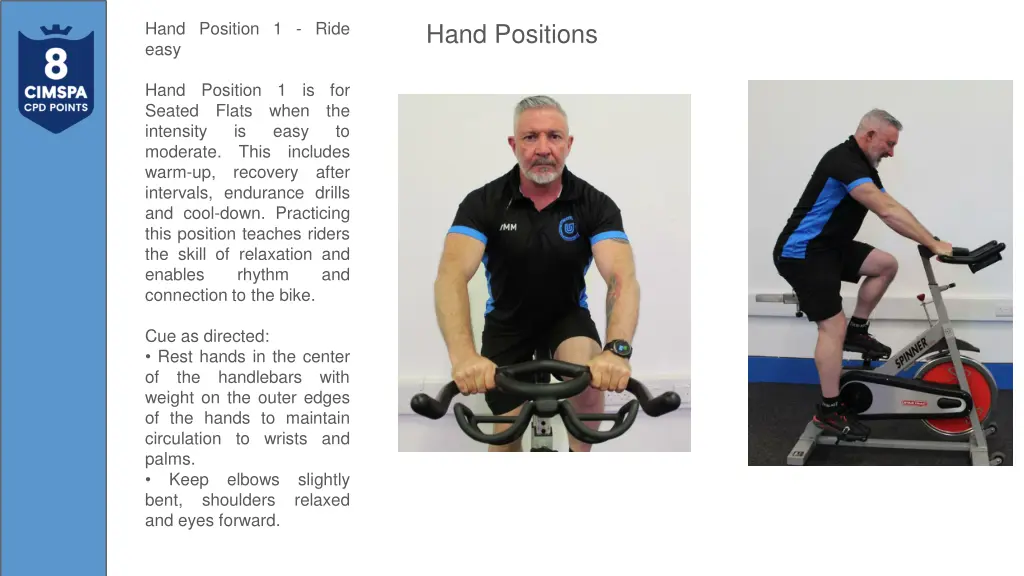 hand position 1 ride easy