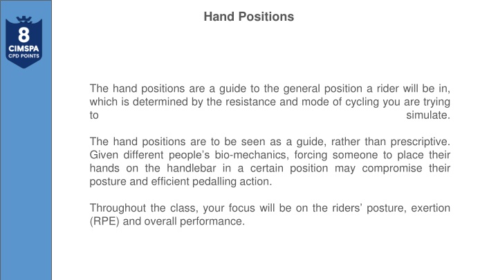 hand positions