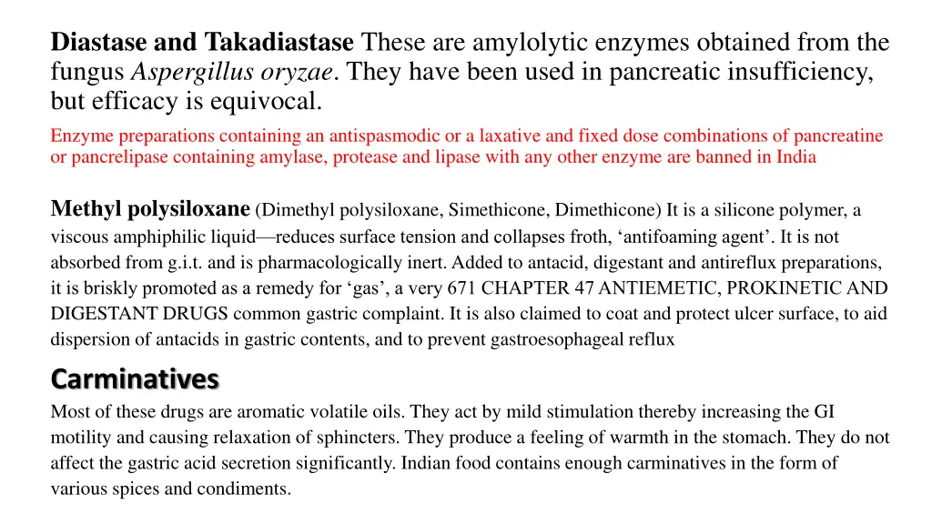 diastase and takadiastase these are amylolytic