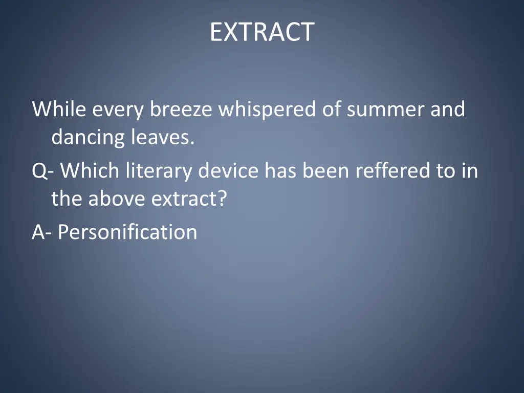 extract