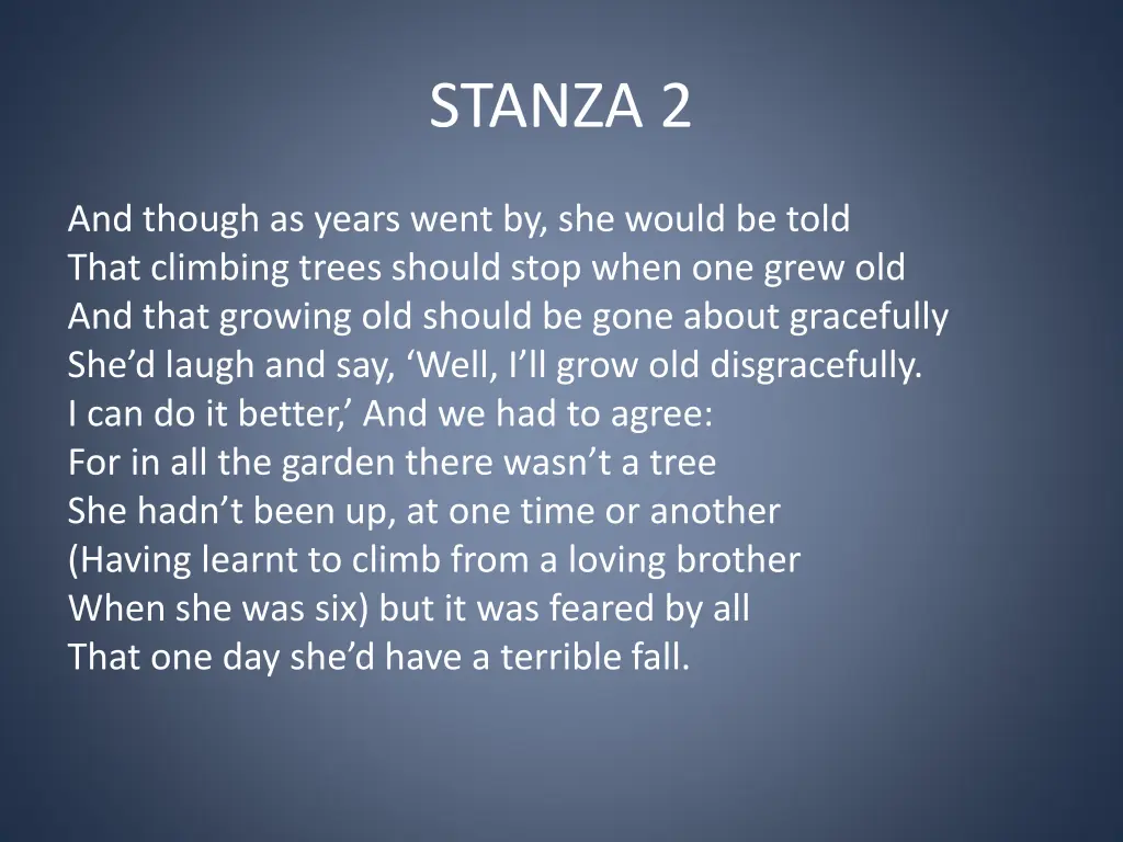 stanza 2