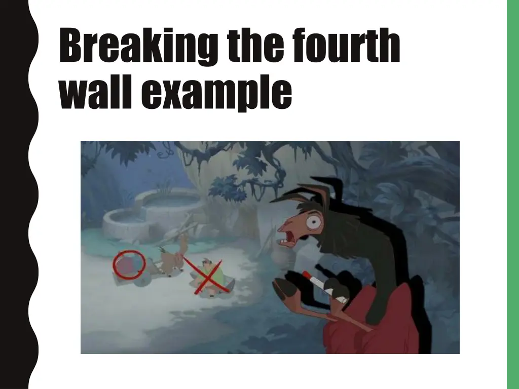 breaking the fourth wall example