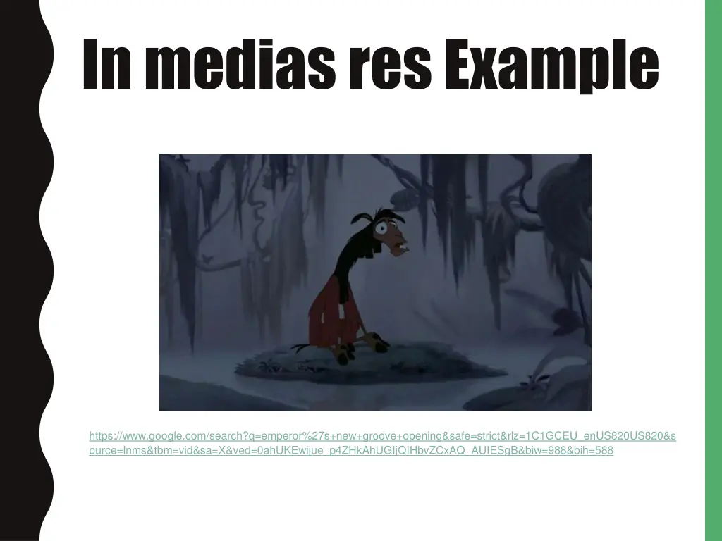 in medias res example