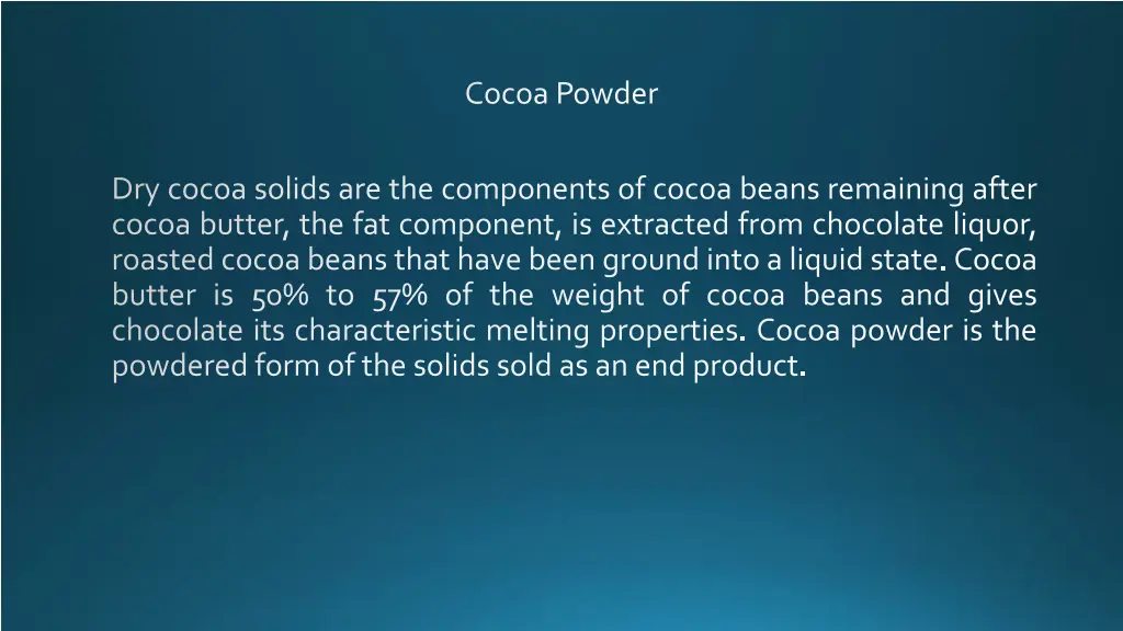 cocoa powder 1