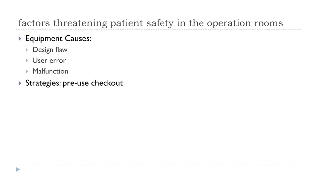 factors threatening patient safety 1