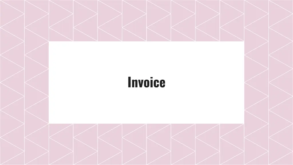 invoice