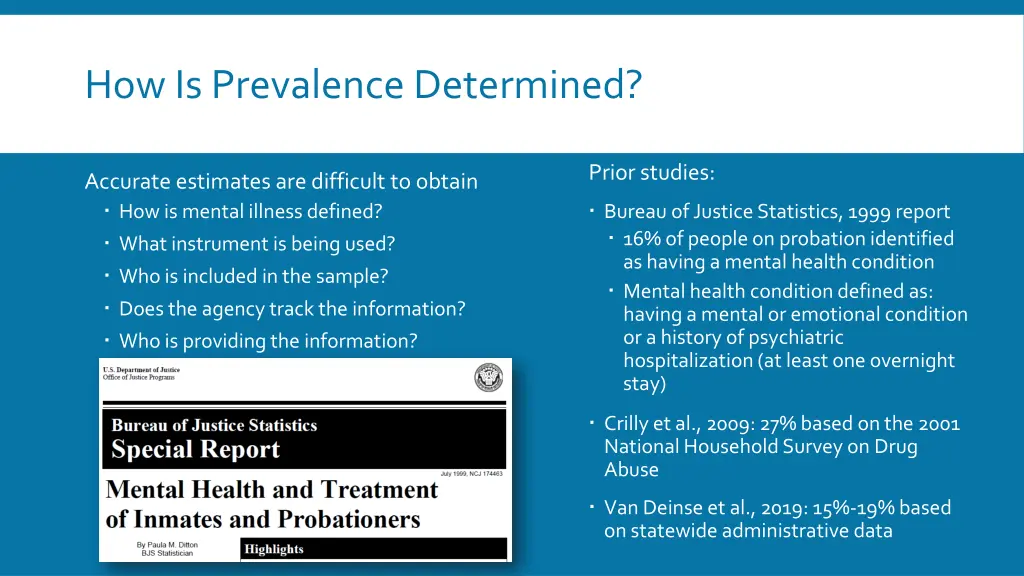 how is prevalence determined