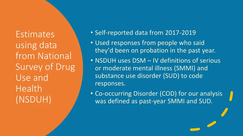 self reported data from 2017 2019 used responses