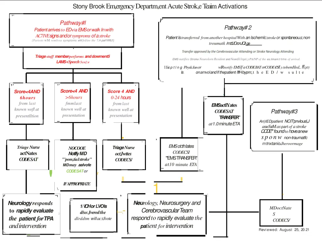 stony brook em ergency departm ent acute strok