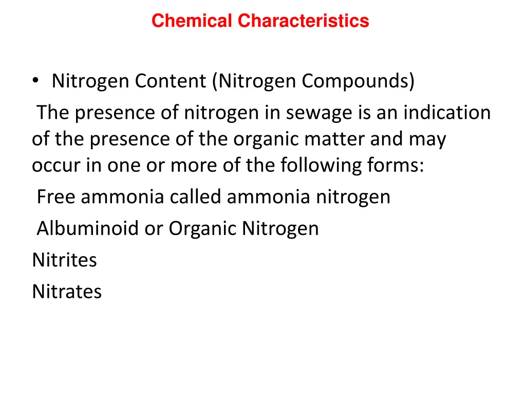 chemical characteristics 4