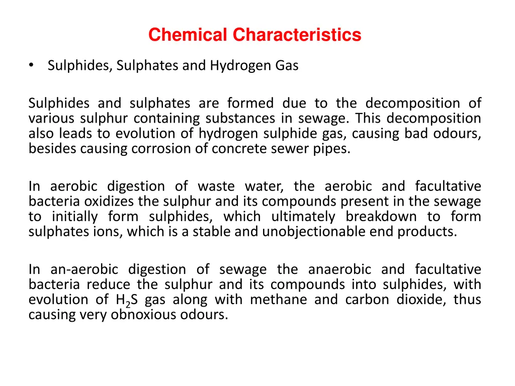 chemical characteristics 9