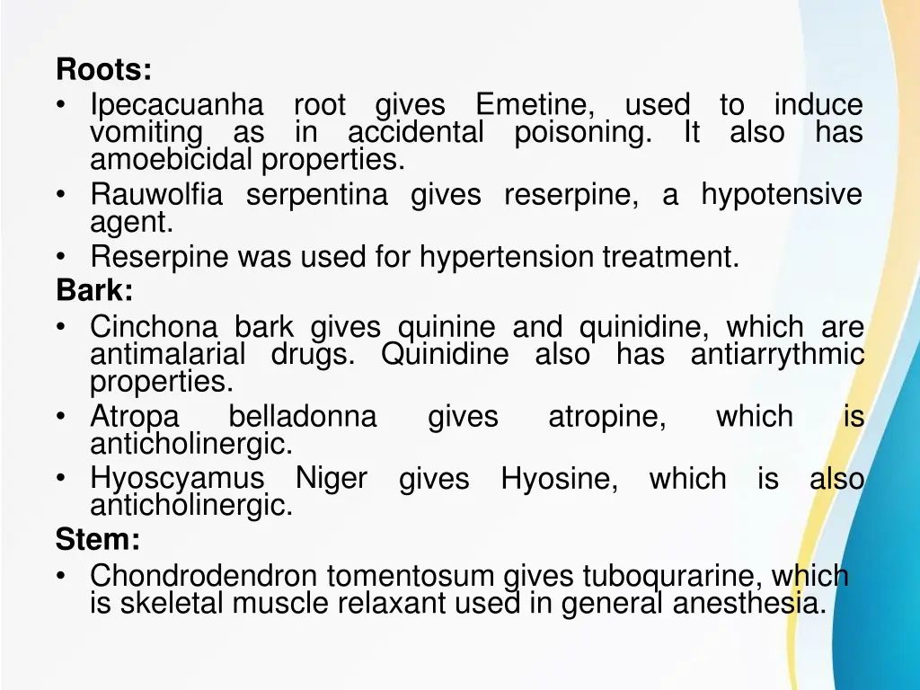 roots ipecacuanha vomiting amoebicidal properties