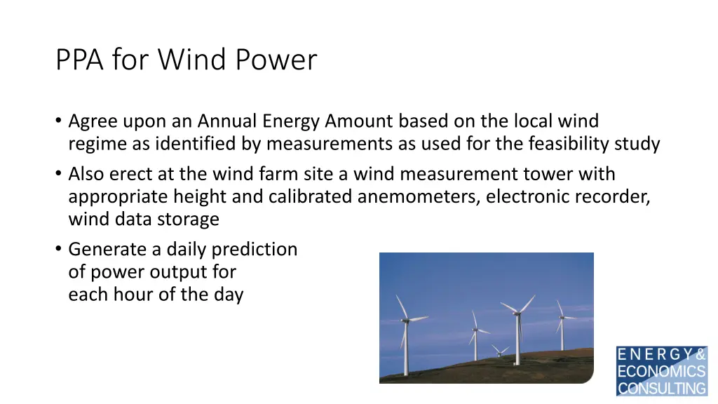 ppa for wind power