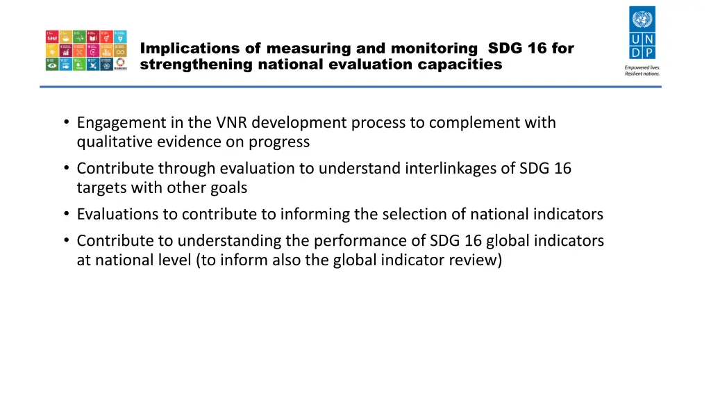 implications of measuring and monitoring