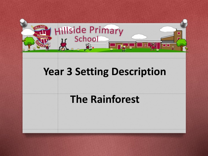 year 3 setting description