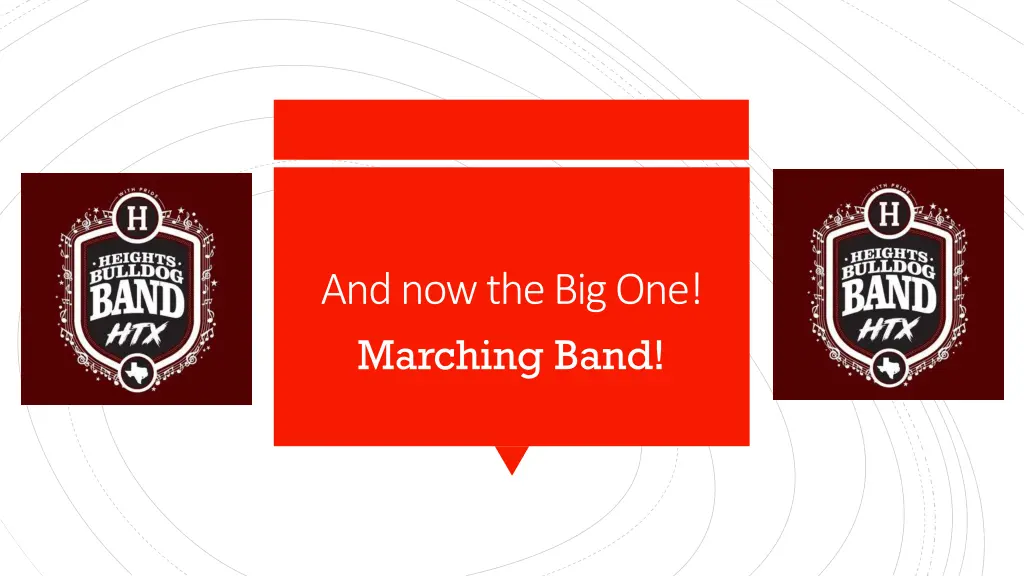 and now the big one marching band