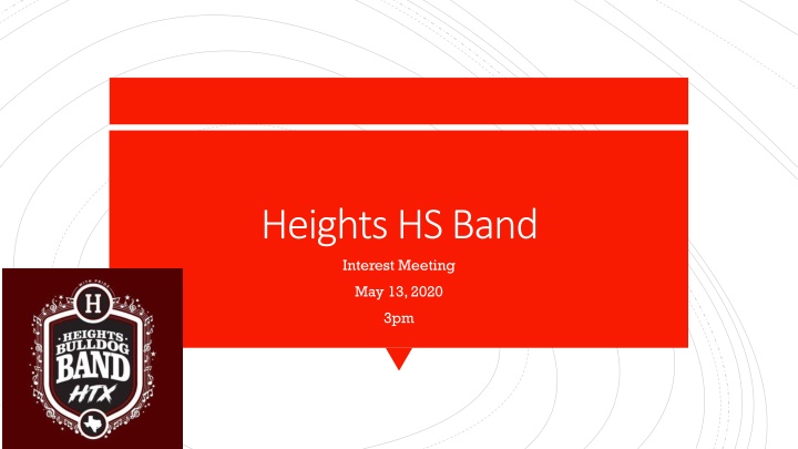 heightshs band interest meeting