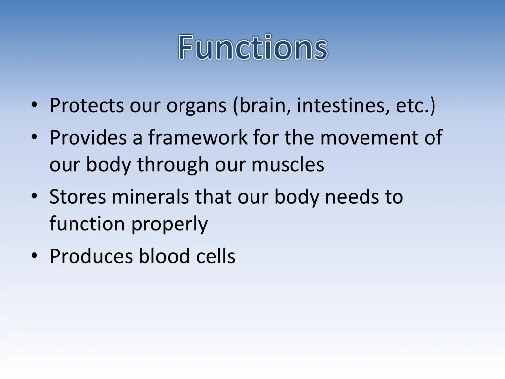 functions