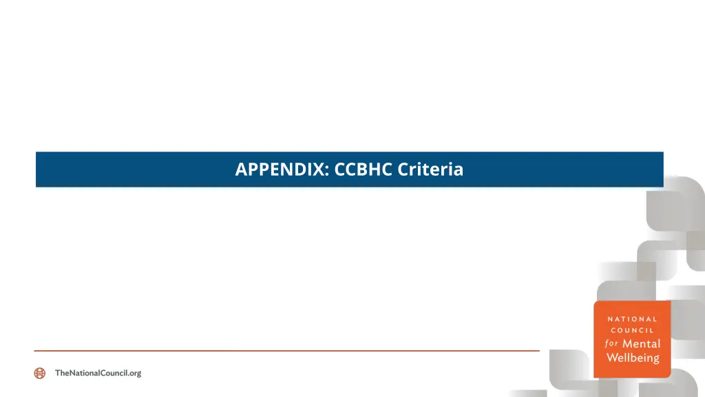 appendix ccbhc criteria