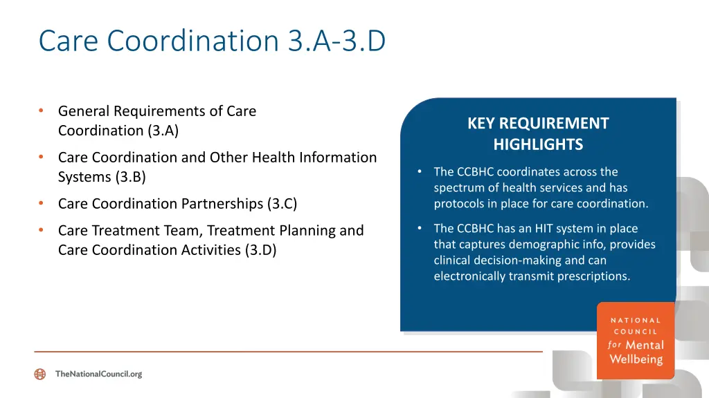 care coordination 3 a 3 d