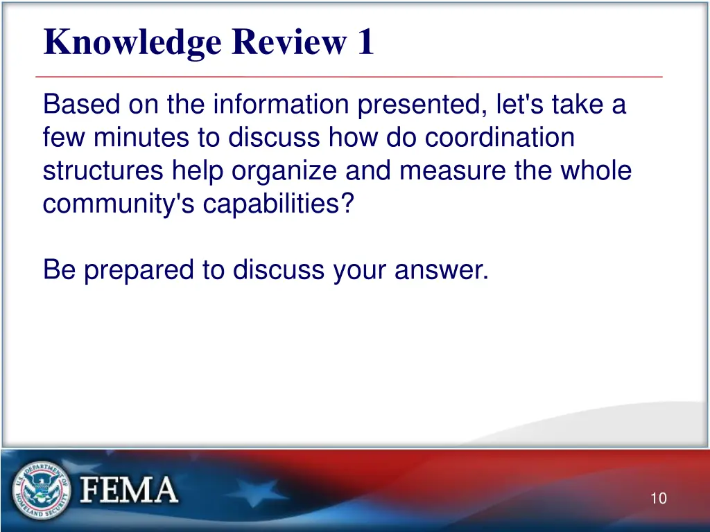 knowledge review 1