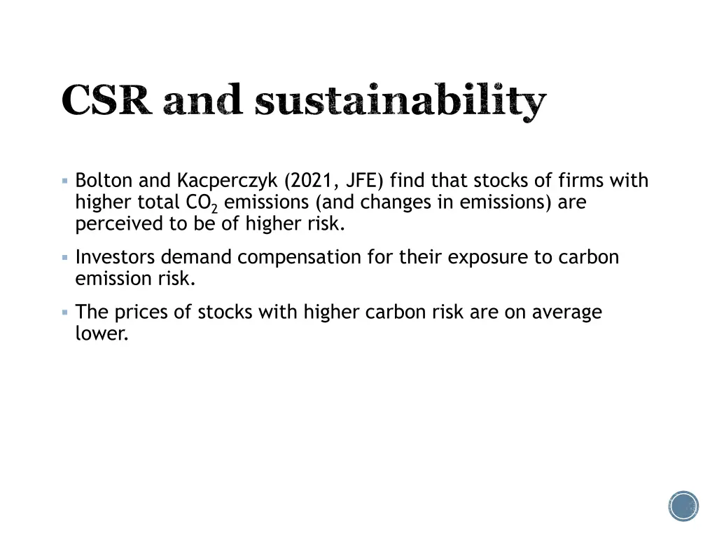 csr and sustainability