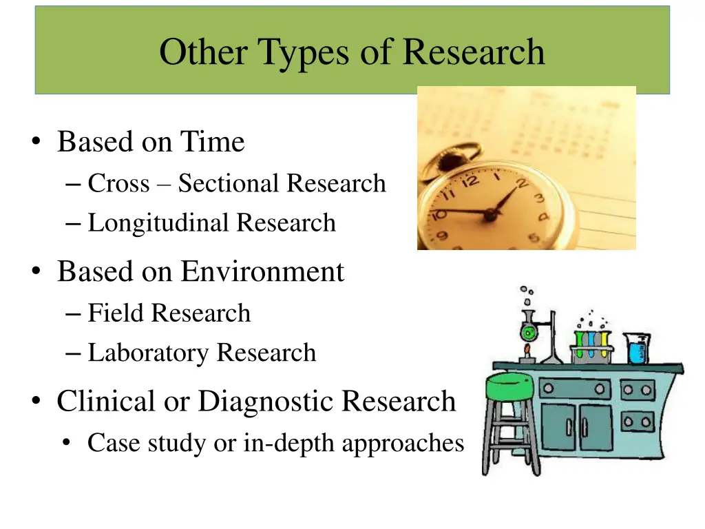 other types of research