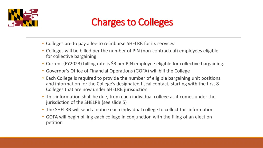 charges to colleges charges to colleges