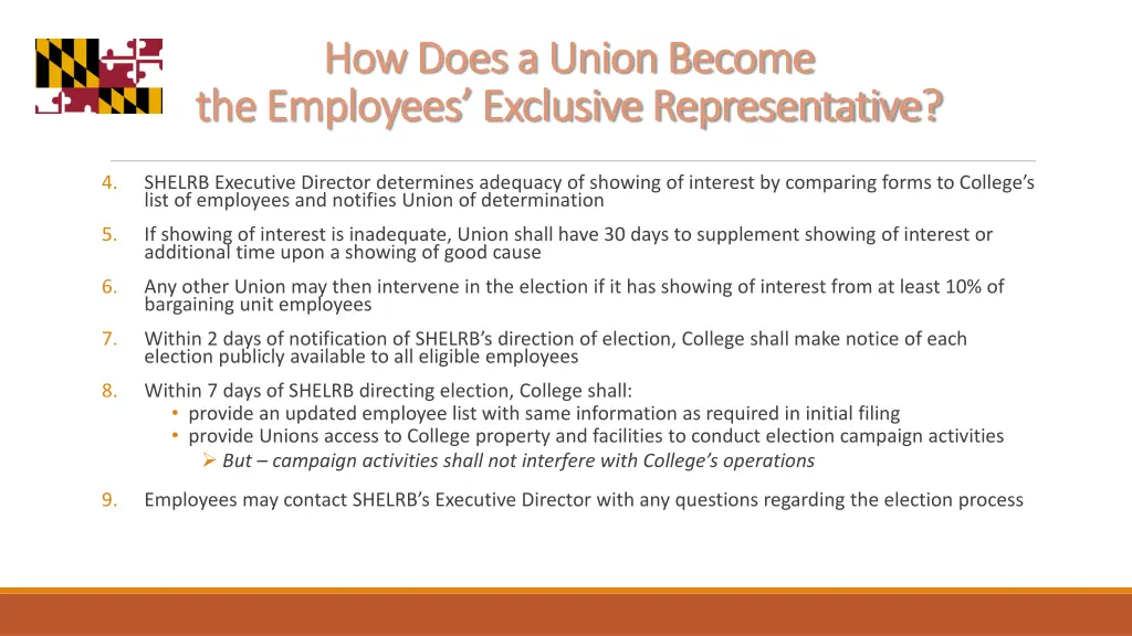 how does a union become how does a union become 3