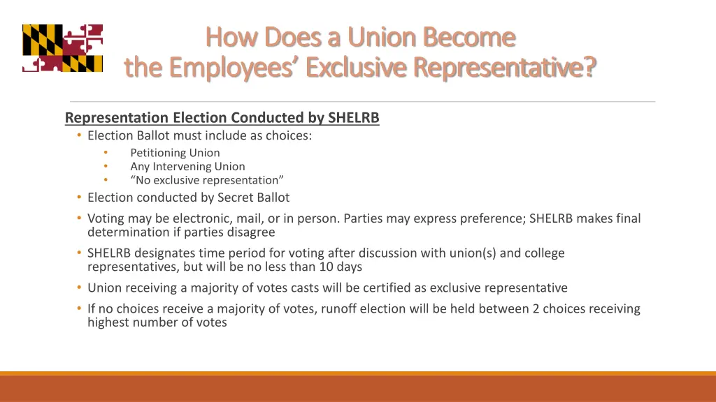 how does a union become how does a union become 4