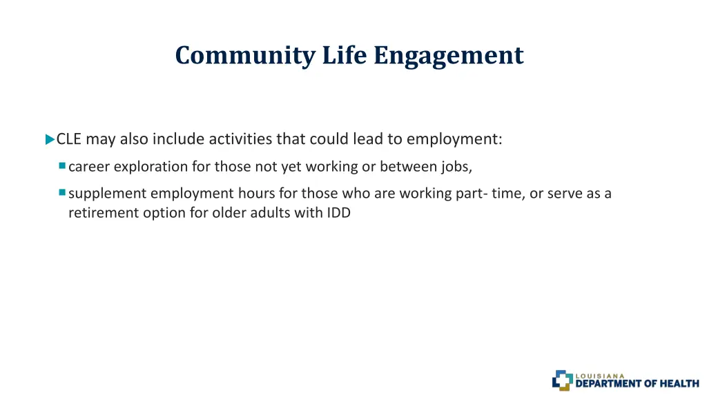 community life engagement 3