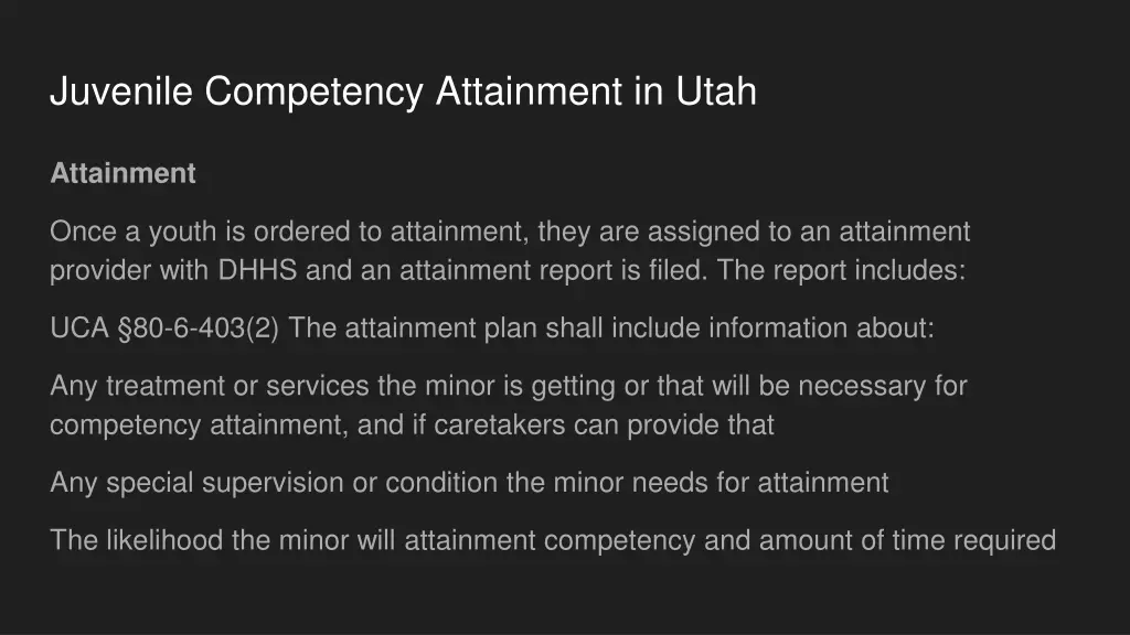 juvenile competency attainment in utah 4