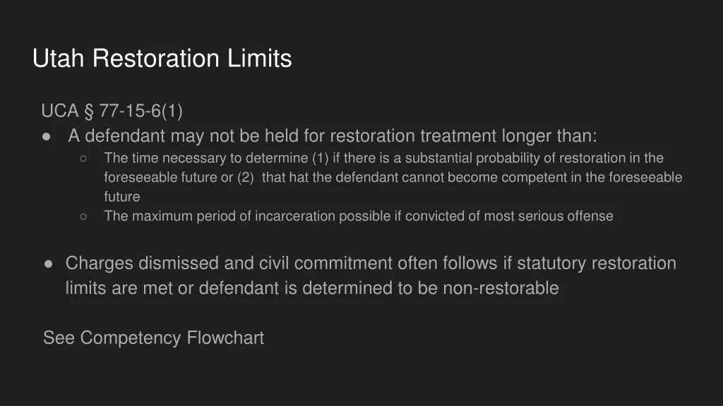 utah restoration limits