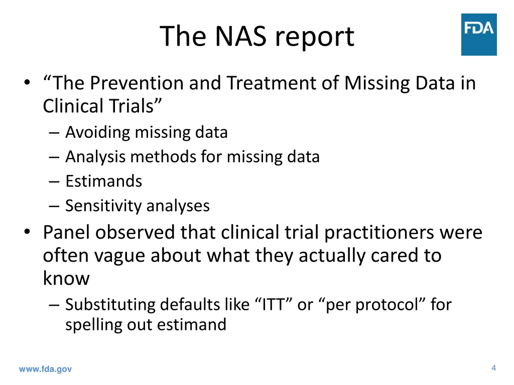 the nas report