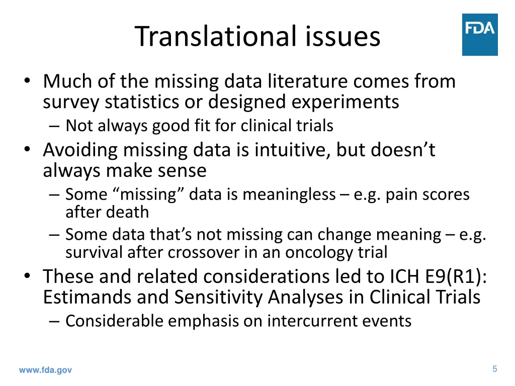 translational issues