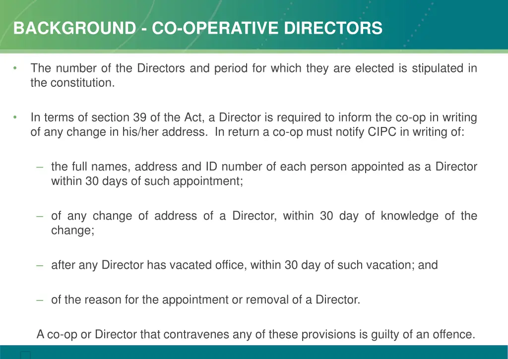 background co operative directors 1