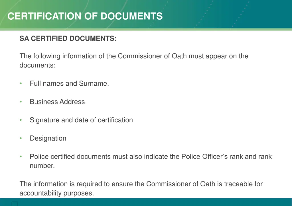 certification of documents 1