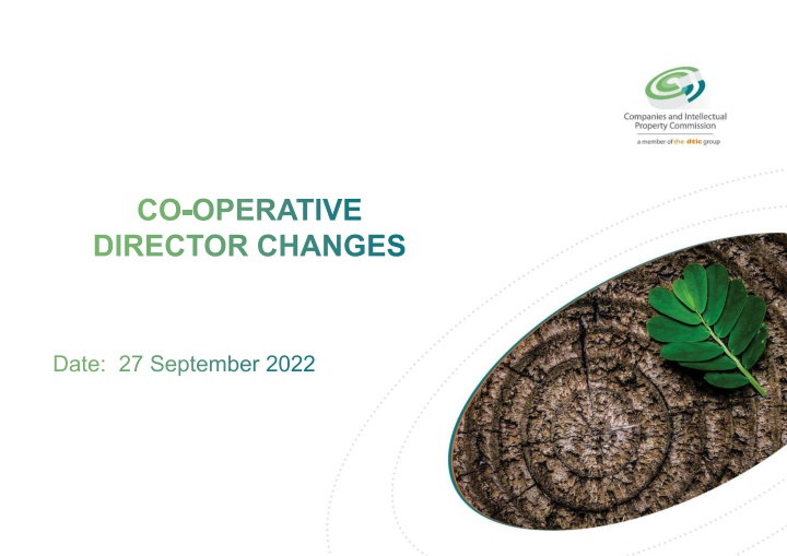 co operative director changes