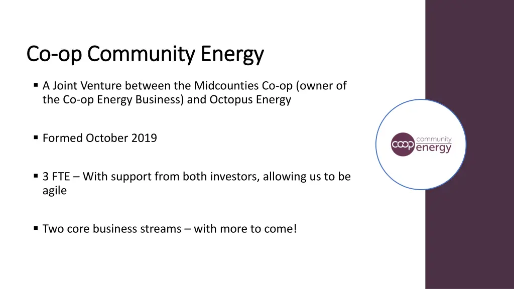 co co op community energy op community energy