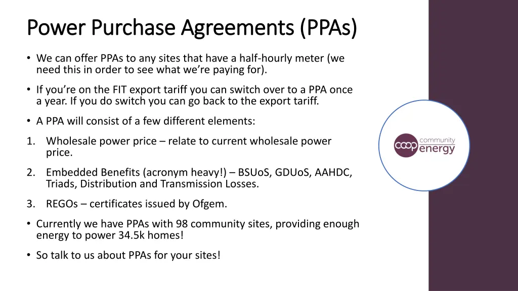 power purchase agreements ppas power purchase 1