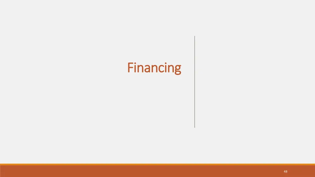 f financing inancing