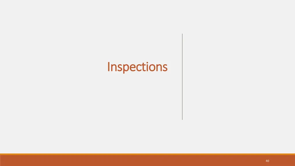 inspections inspections