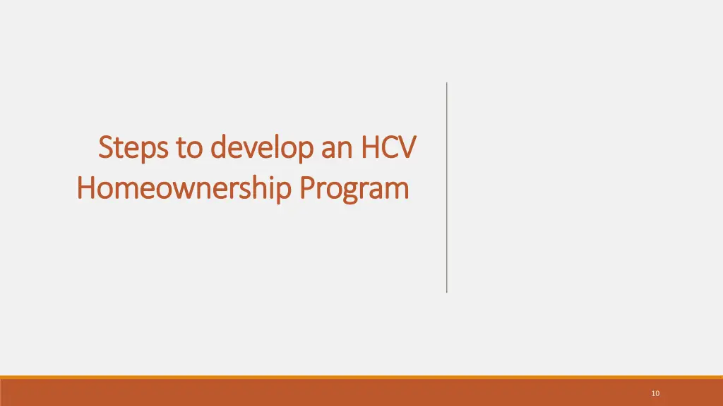 steps to develop an hcv steps to develop