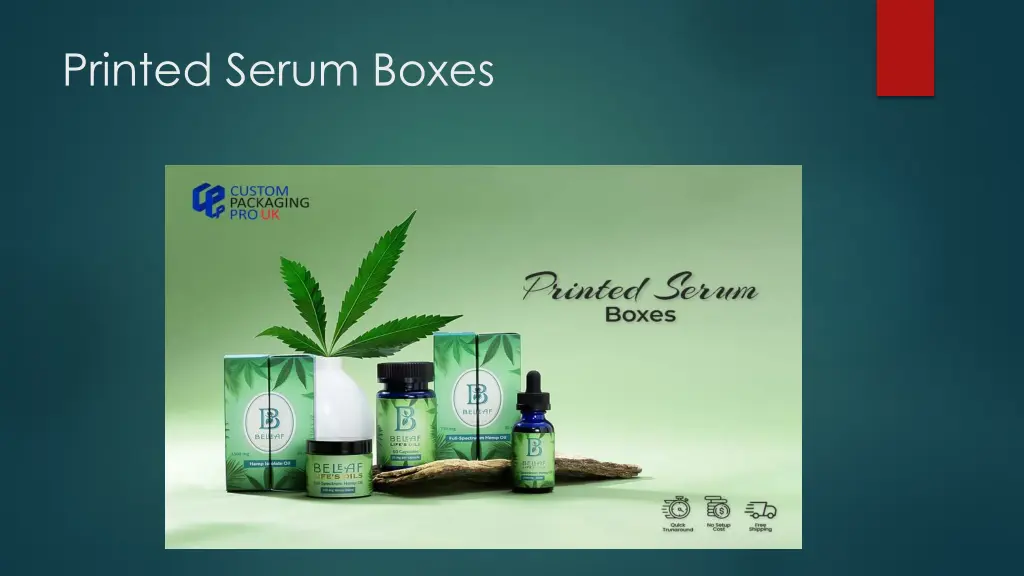 printed serum boxes