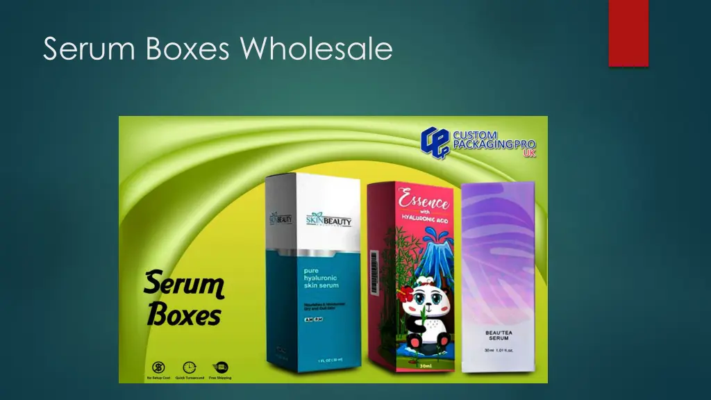 serum boxes wholesale