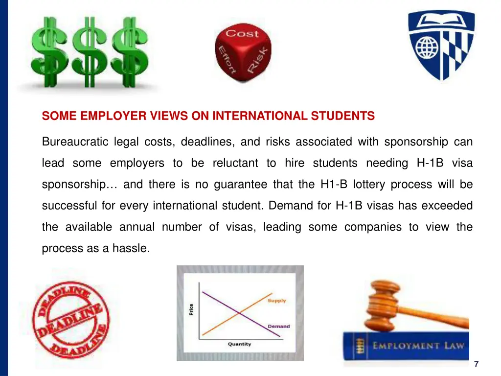 some employer views on international students